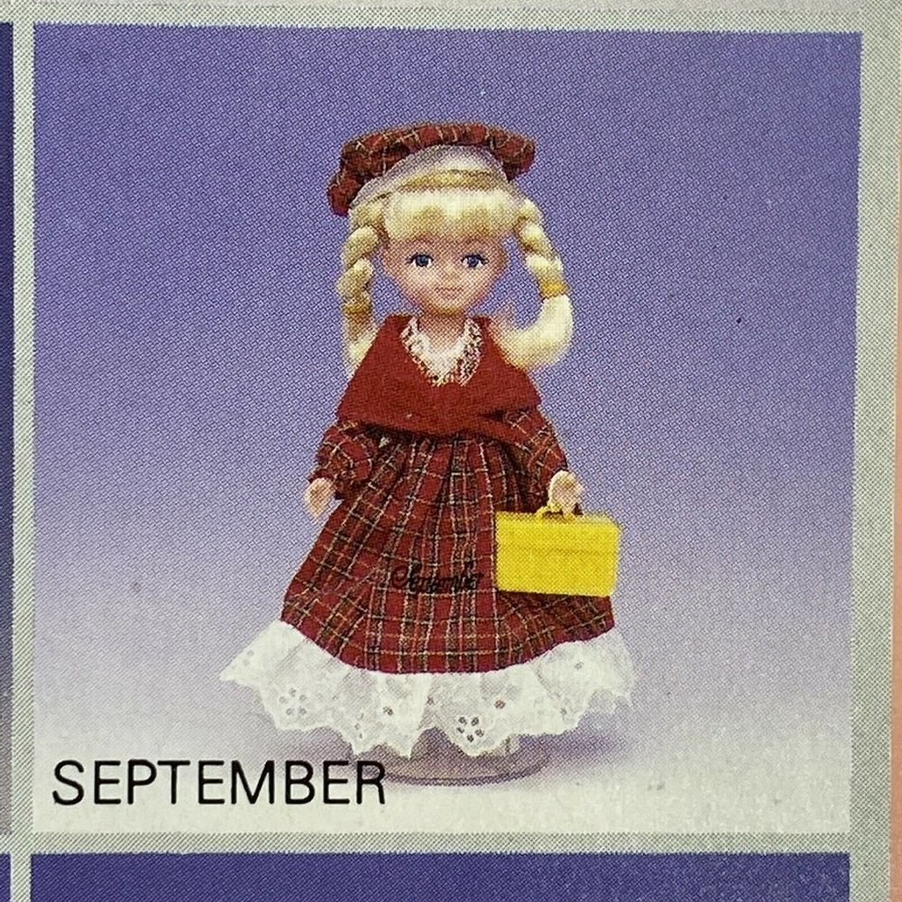 Calendar Girl Vintage‎ 1991 Brinn’s September NOS Blond Hair Lunch Box